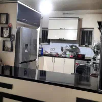 کابینت ام دی اف با سینگ وهود|کتابخانه، شلف، قفسه‌های دیواری|میانه, |دیوار