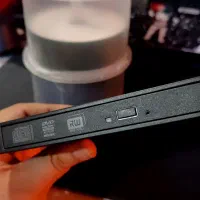 DVD رایتر اکسترنال لنوو با دیسک های خام|قطعات و لوازم جانبی رایانه|تهران, دربند|دیوار