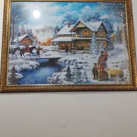 عکس|تابلو، نقاشی، عکس|بندر دیر, |دیوار