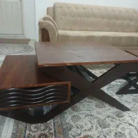 میزجلومبلی وعسلی|مبلمان خانگی و میز عسلی|شاهین‌شهر, شهرک ردانی پور|دیوار