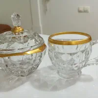 دودست استکان ودوعدد قندان نو بدون استفاده