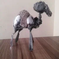 مجسمه شتر عربی دستساز