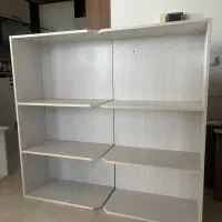 شلف بدون درب تمام ام دی اف|کتابخانه، شلف، قفسه‌های دیواری|کرج, گلشهر|دیوار