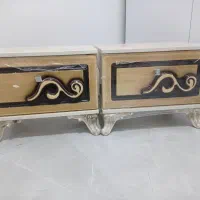 دو عدد پاتختی و صندلی|تخت و سرویس خواب|کوهدشت, |دیوار