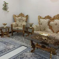 مبل سلطنتی 7نفره میز غذا خوری 4نفره|مبلمان خانگی و میز عسلی|تهران, صاحب الزمان|دیوار