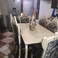 مبل سالم ۷نفره ونهارخوری ۶نفره باهم فروشی هست|مبلمان خانگی و میز عسلی|بندرعباس, |دیوار