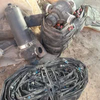 ۱۳۰ متر لوله شیلنگ نخ دار ۳ اینج ۱ فصل