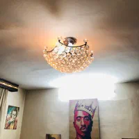 فروش یک عدد لوستر استیل