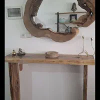 اینه کنسول تمام چوب