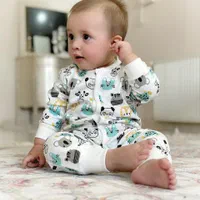 سرهمی‌ بچگانه پنبه ای طرحدار دخترانه و پسرانه*مانل|کفش و لباس بچه|مشهد, استاد یوسفی (شهرک غرب)|دیوار