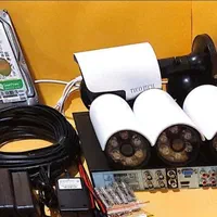 دوربین مداربسته 5MP(امنیت پایدار.پک4تایی بولت ودام|دوربین مداربسته|دورود, |دیوار