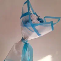 دسته گل رز (روبانی)|گل مصنوعی|اردبیل, |دیوار