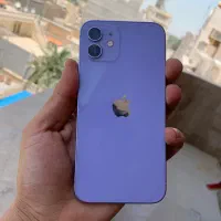 اپل ۱۲ نرمال بنفش ۱۲۸گ‌ ریجستر Z/AAباتری۷۷٪