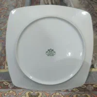 بشقاب نو لب طلا 2دست