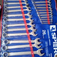 آچار یکسر رینگ و تخت 26 عددی اسپرو