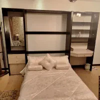 تخت کم جا ۱۴۰ ب همراه دراورومیز ارایش