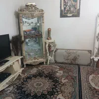 ست ویترین و ساعت و میز تل در حد نو|بوفه، ویترین، کنسول|تهران, مسعودیه|دیوار