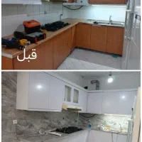 برچسب کابینت و تعمیرات کابینت|خدمات پیشه و مهارت|مشهد, جاهد شهر|دیوار