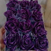 گل روبانی|گل مصنوعی|قدس, شهرقدس|دیوار