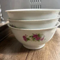 کاسه گل سرخی و دیوار کوب