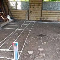 لوله کشی آب خمام خشکبجار