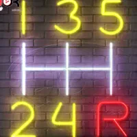 طراحی و ساخت تابلو نئون|ریسه و چراغ تزئینی|کرمان, |دیوار