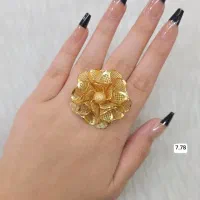 انگشتر نقره طرح فیوژن کاملا مشابه به طلا|جواهرات|شیراز, بعثت|دیوار