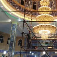 نصب‌ و منتاژ لوستر