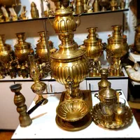 icx تولید wzhسماور برنجی گازی برقی مسی ذغالی زغالی|سماور، چای‌ساز، قهوه‌ساز|اصفهان, دستگرده|دیوار