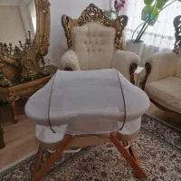 گهواره بچه نوی نو خوشگل و مارک|تخت و صندلی بچه|رشت, سعدی (تختی)|دیوار