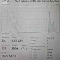لپ تاپ Hp مدل ProBook 445 G7 سری Ryzen5 4500U|رایانه همراه|مشهد, سعد آباد|دیوار