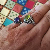 انگشتر نقره ۲تا