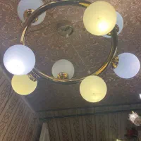 لوستر مولکولی مدرن|لوستر و چراغ آویز|کرج, مصباح|دیوار