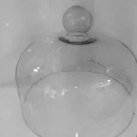 شیشه کاپ کیک 23سانت دهانه درب کاپ کیک