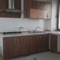 کابینت ام دی اف همراه با گاز + هود +سینک