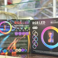 رینگ لایت به همراه پایه|دوربین عکاسی و فیلم‌برداری|قزوین, |دیوار