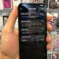 iPhone 16 Pro Max باتری ۱۰۰ پک اصلی|موبایل|رشت, لاکانی|دیوار