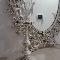 آینه شمعدان کاملا سالم|آینه|کرج, شاهینویلا|دیوار