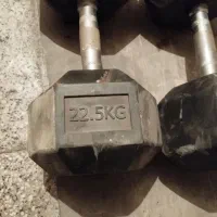 دمبل دسته دستگیره حلقه چرخونک هالتر کیسه بوکس چرم|تجهیزات ورزشی|تهران, ازگل|دیوار