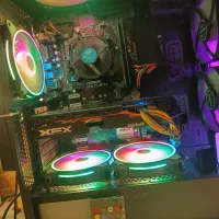 کیس ARGB نسل 7 + RX580