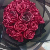 گل رز روبانی