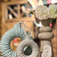 اکسسوری منزل گلدان ، شمع