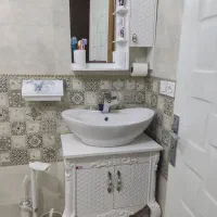 روشویی کابینتی همراه اینه کاملا سالم|لوازم سرویس بهداشتی|پاکدشت, پاکدشت (مامازند)|دیوار