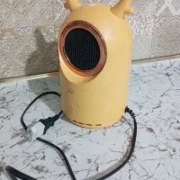 بخاری برقی فن دار رومیزی عروسکی