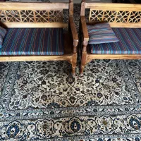 میز صندلی چوبی