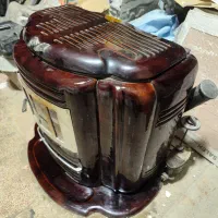 بخاری چدنی نفتی آمریکایی قدیمی عتیقه