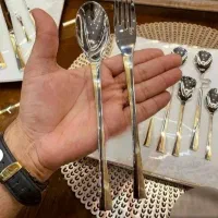 سرویس قاشق و چنگال اروپایی ۲۴نفره با قیمت عمده