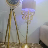 ساعت ایستاده و اباژور گوشواره ای