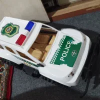 ماشین پلاستیکی اسباب بازی پلیس