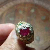 انگشتر یاقوت سرخ تراشیده زیبا|جواهرات|رشت, شهرک صبا|دیوار